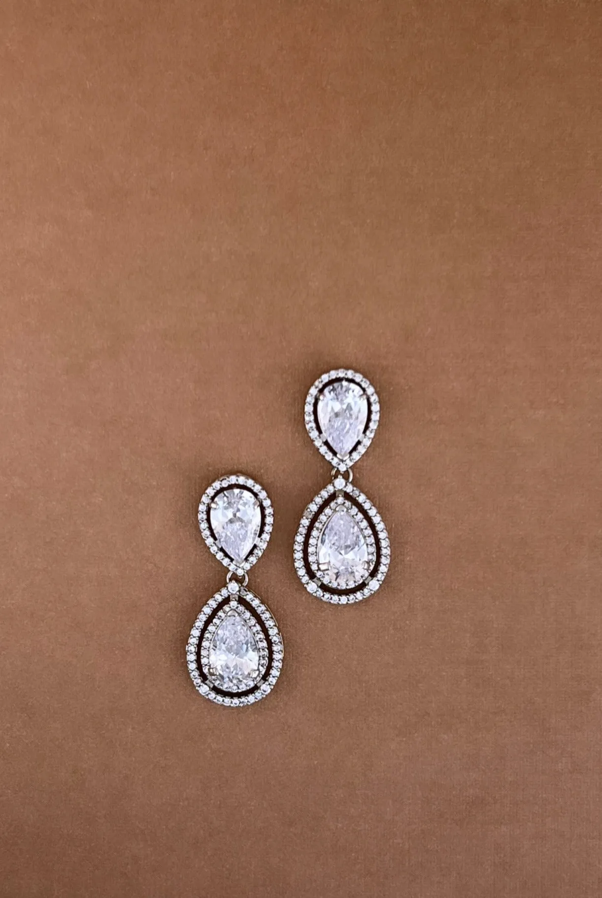 MARA Drop Earrings with Swarovski Crystals