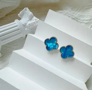 MARBLE STONE EARRINGS | TURQUOISE