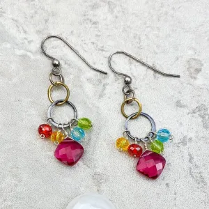 Mini Bubbles of Color Earrings
