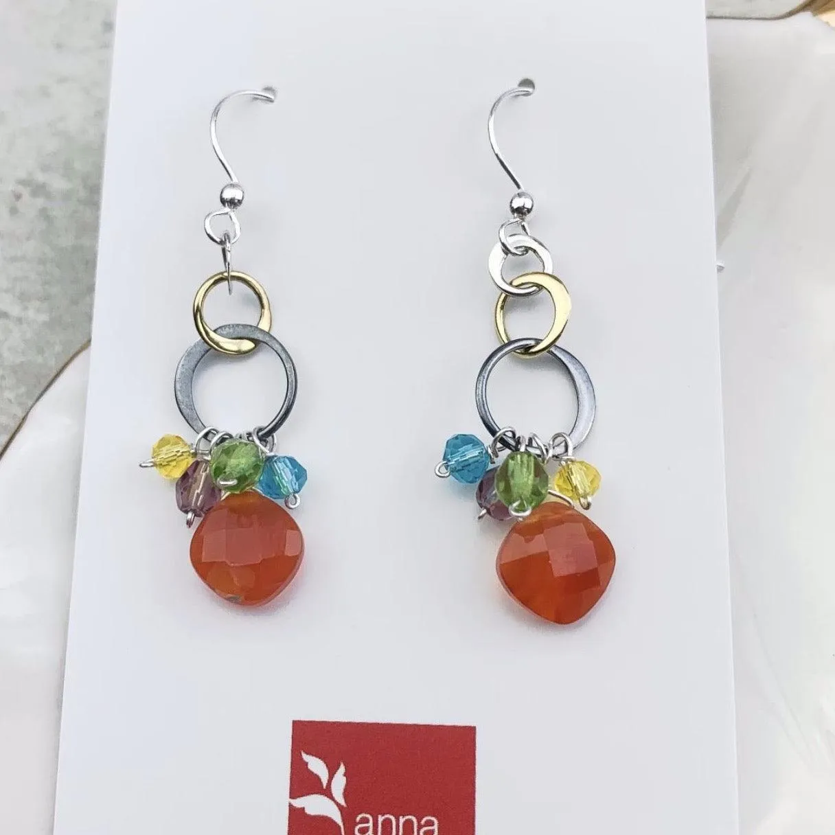 Mini Bubbles of Color Earrings