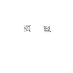 Miracle Studs Diamond Earrings .10cttw 10K Gold