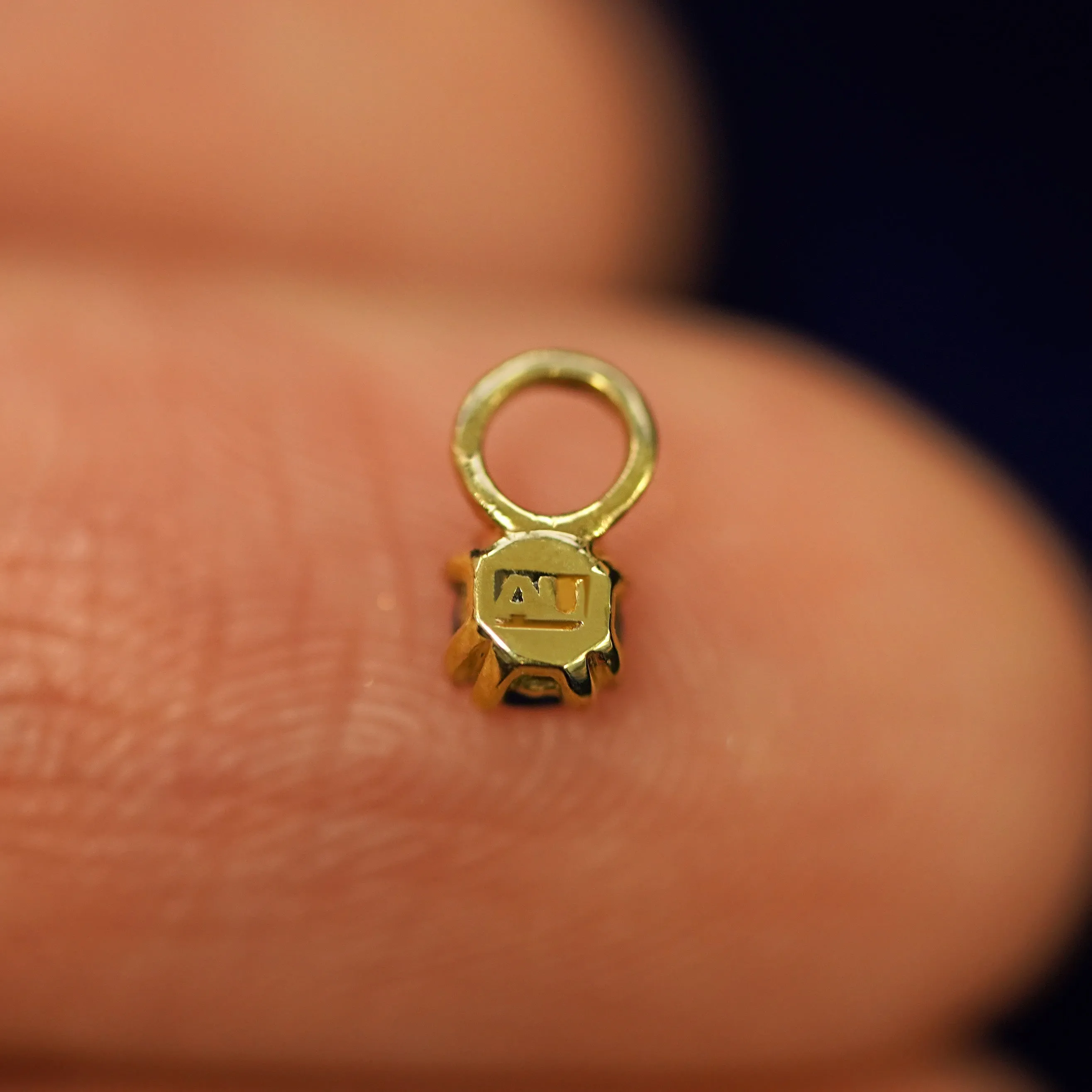 Moissanite Charm