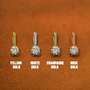 Moissanite Charm