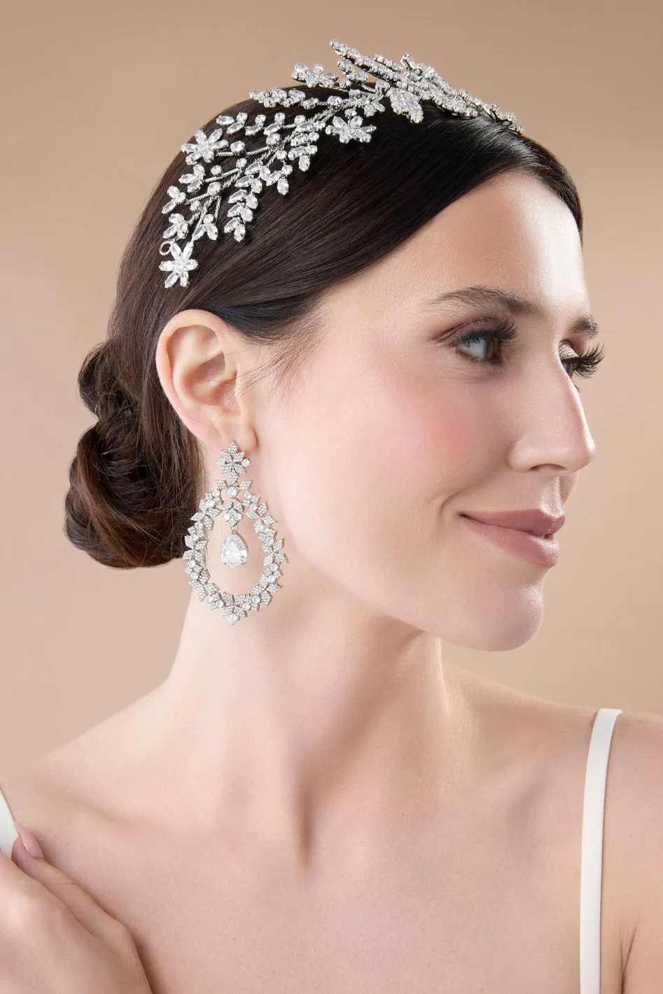 MOISSANITE Simulated Diamond Earrings