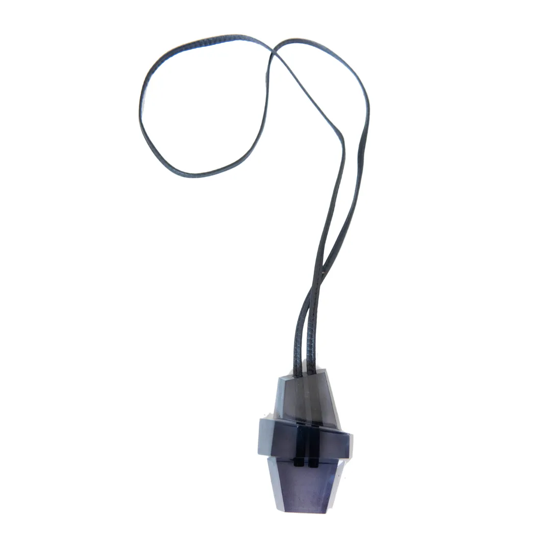 Monies Lily Smoke Grey Acrylic Pendant