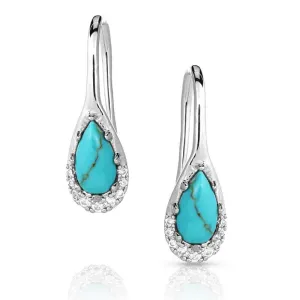 Montana Silversmiths Earrings South Western Serenade Turquoise