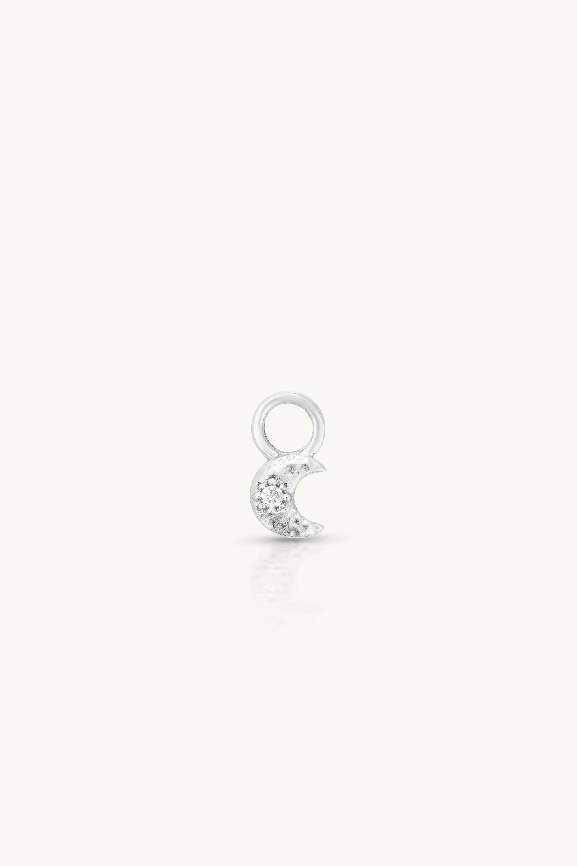 Moon Silver Charm