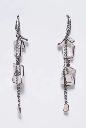 Moonstone Fringe Earrings