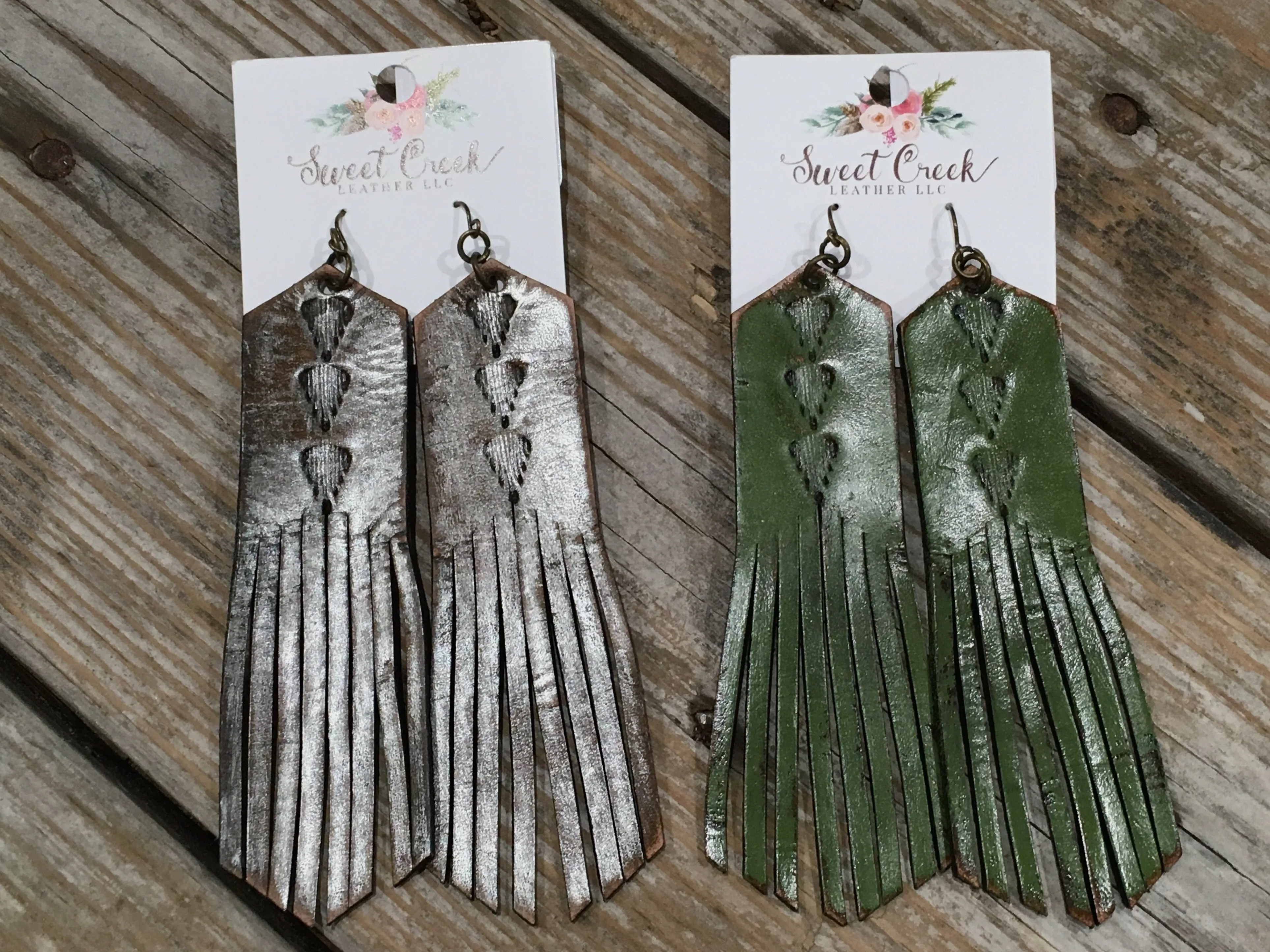Mountain Free Bird Fringe Earrings