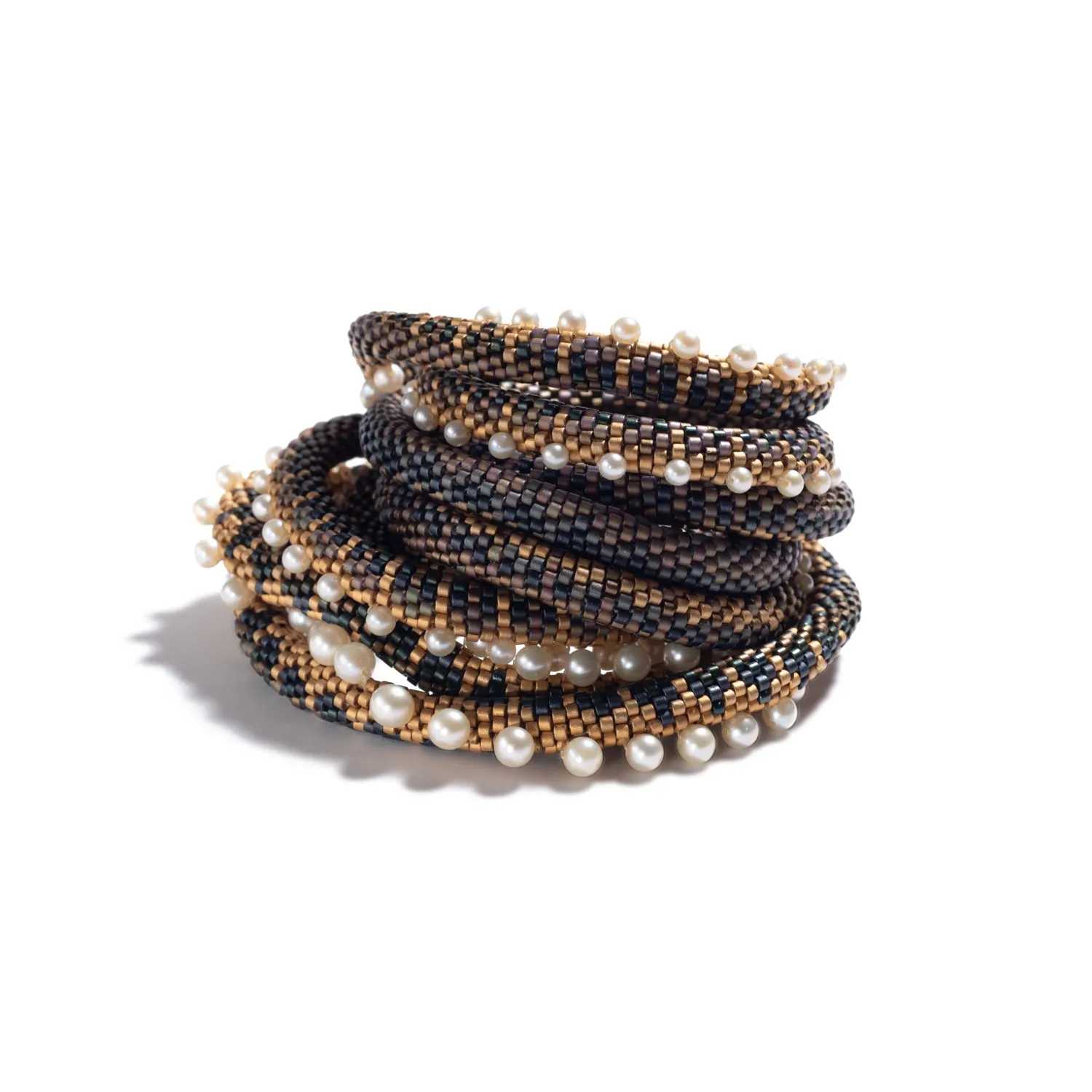 Mughal Pattern Pearl Necklace