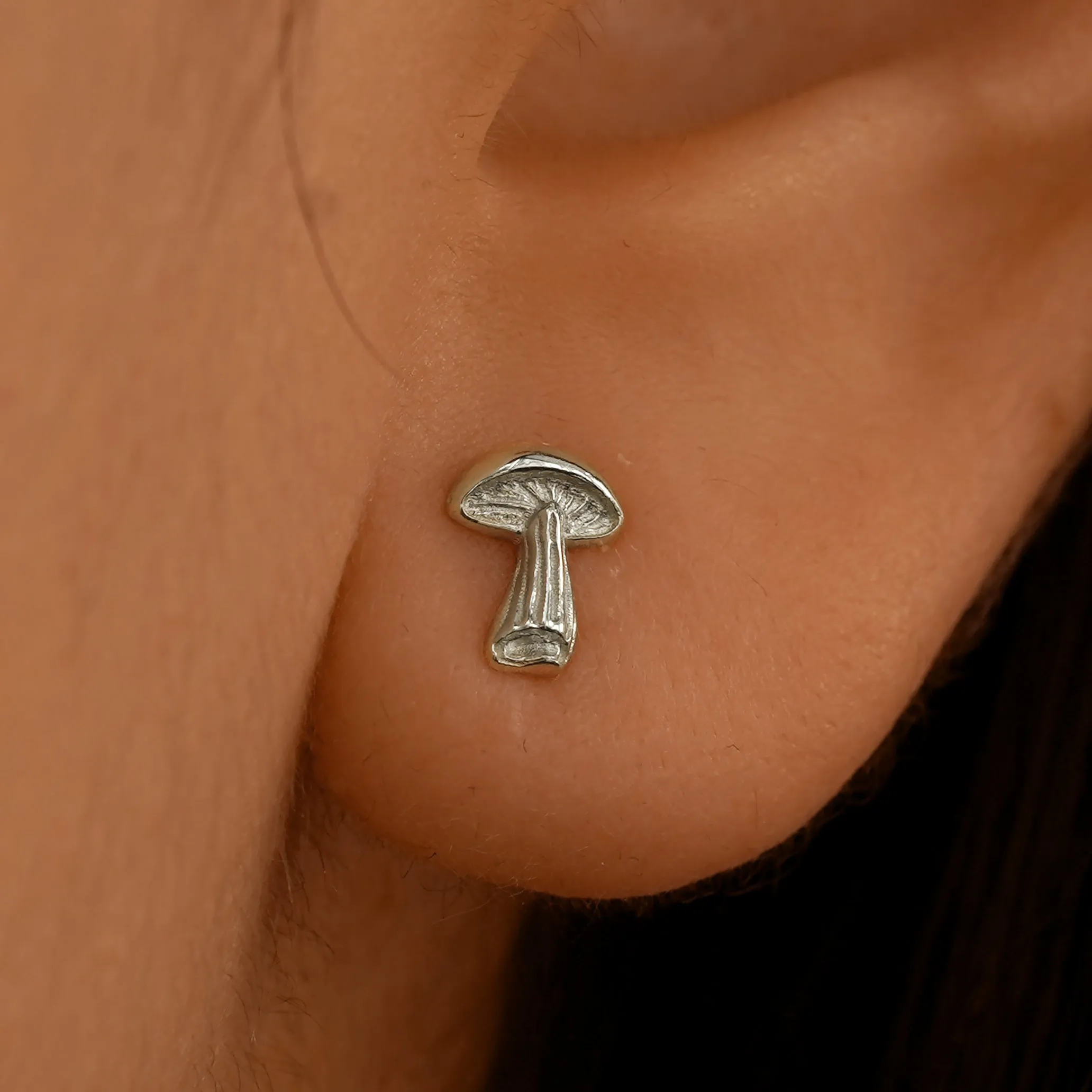 Mushroom Earring
