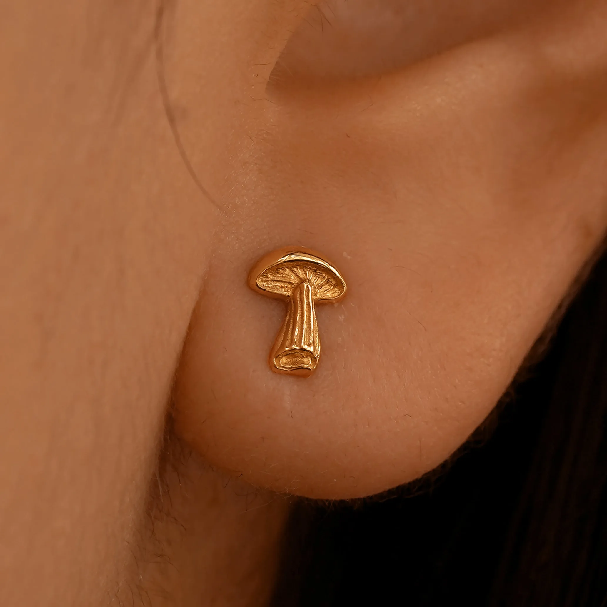 Mushroom Earring