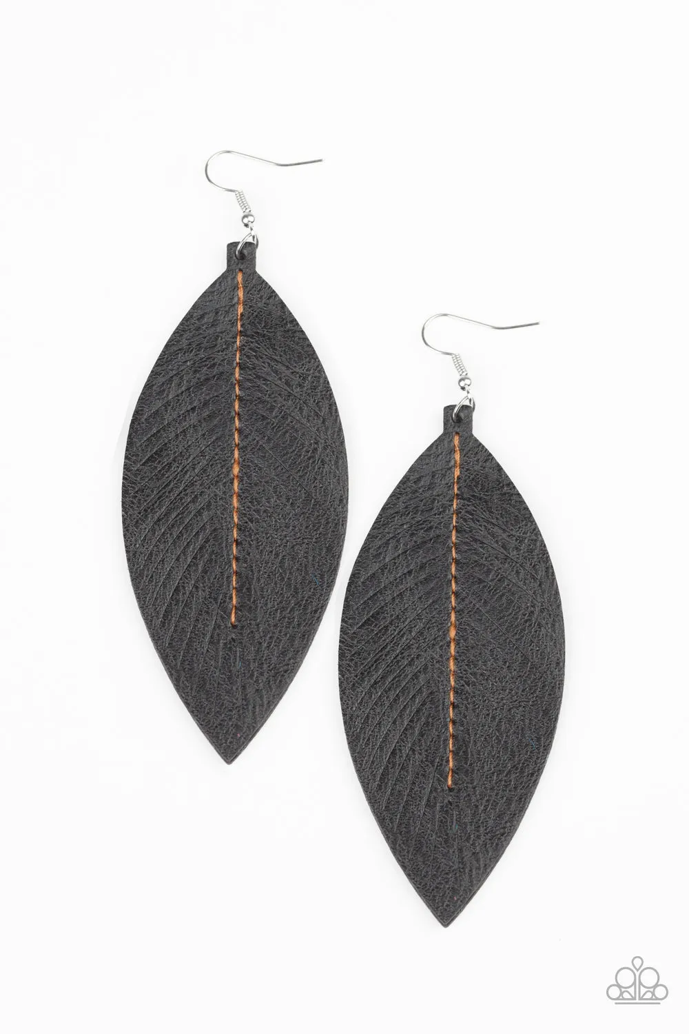 Naturally Beautiful Black
Earrings Paparazzi