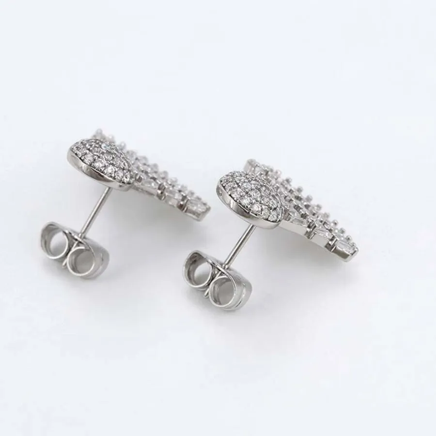 NEW Josephine flair earrings - Platinum Plated