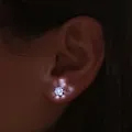 Night Ice Crystal LED Earrings