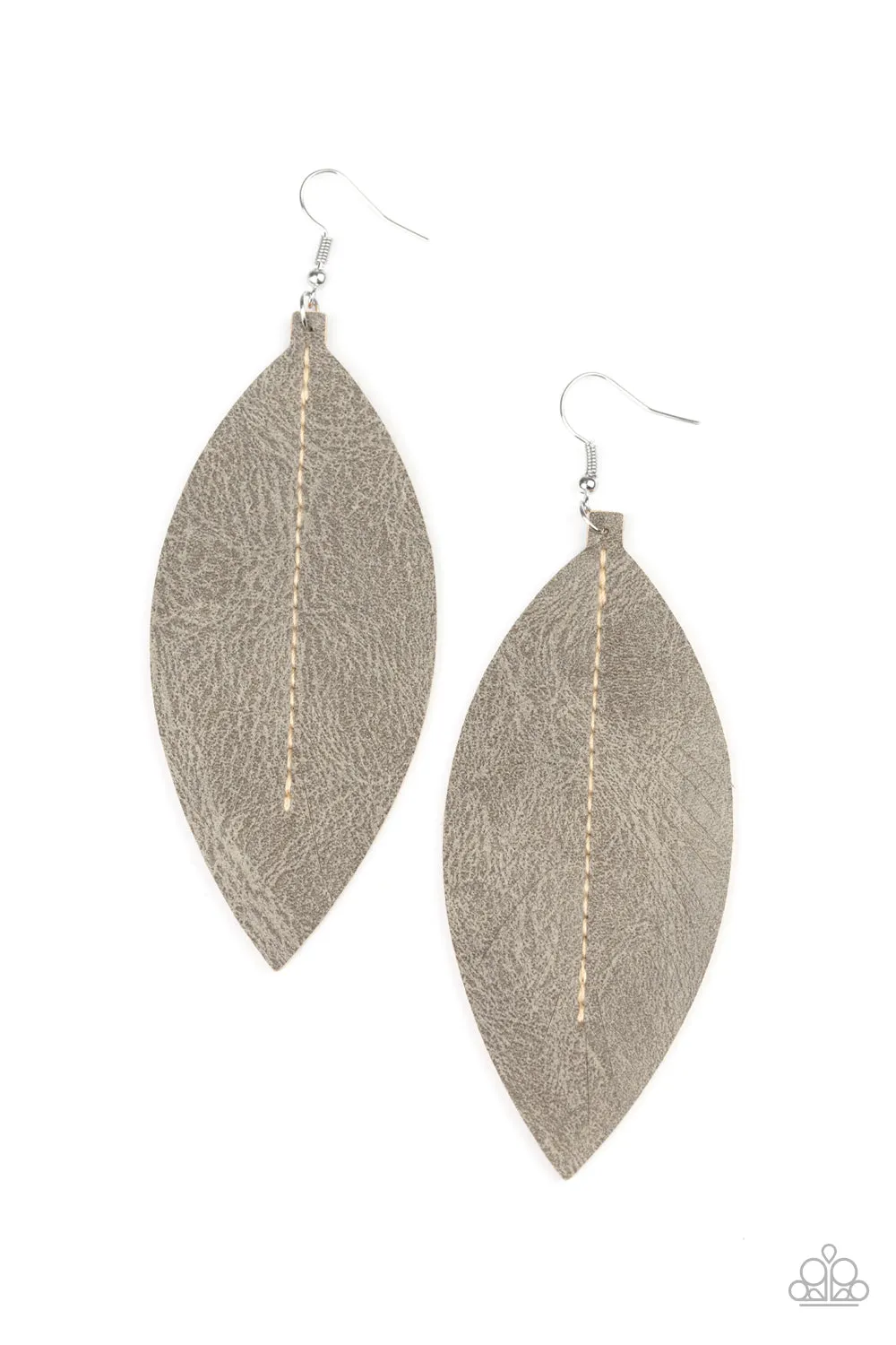 Paparazzi - Naturally Beautiful - Silver Earring
