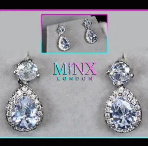 Pear Cut Diamond Earrings | Wedding Earrings