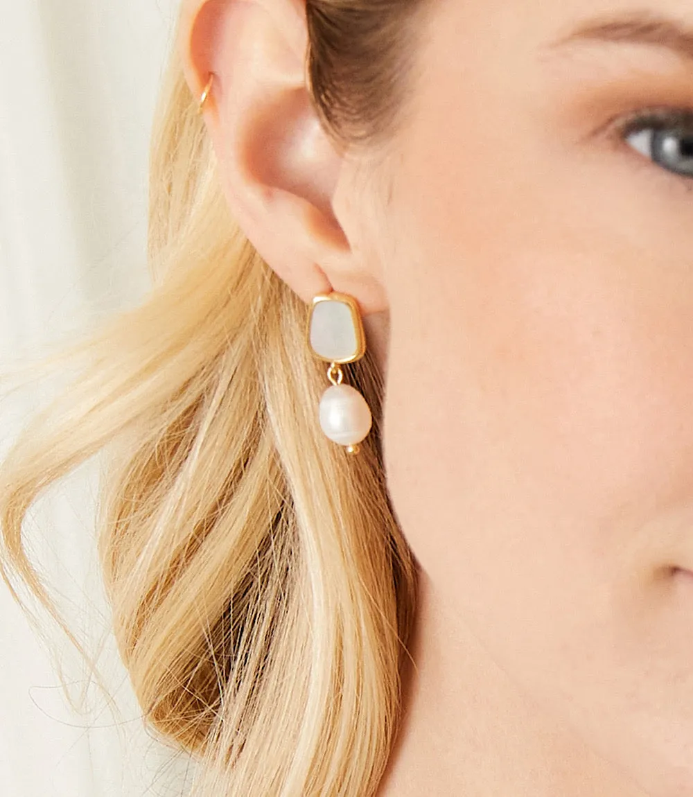 Pearl Drop Earrings