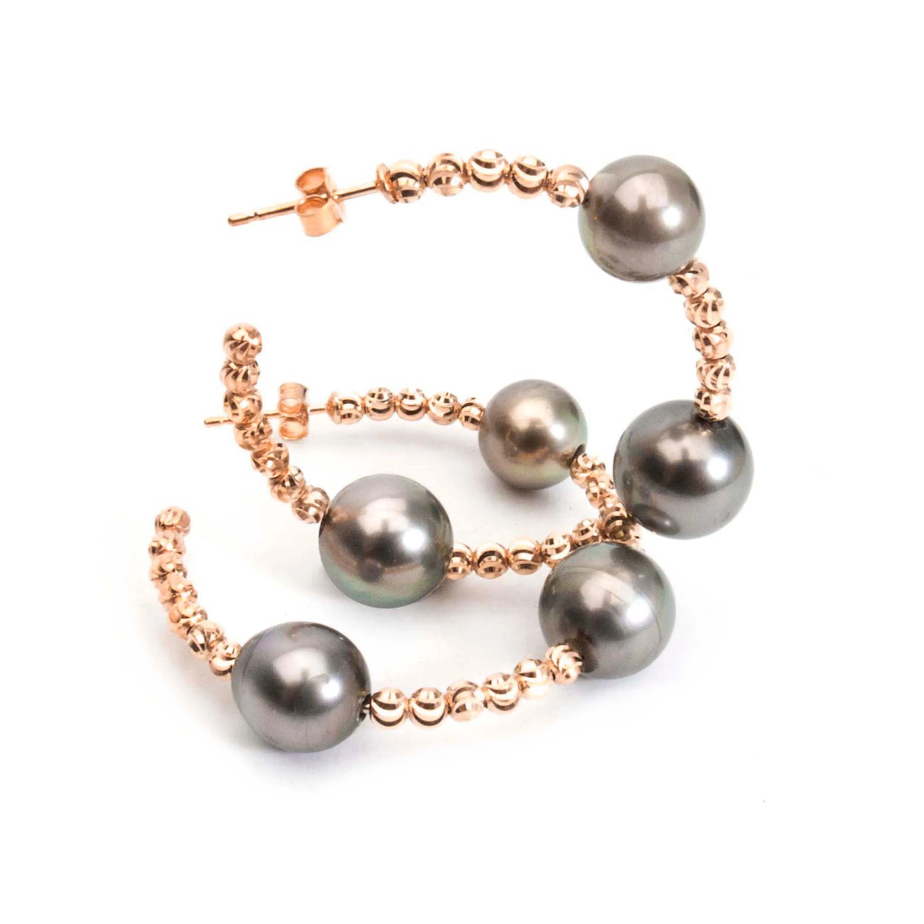 Pearl Hoops