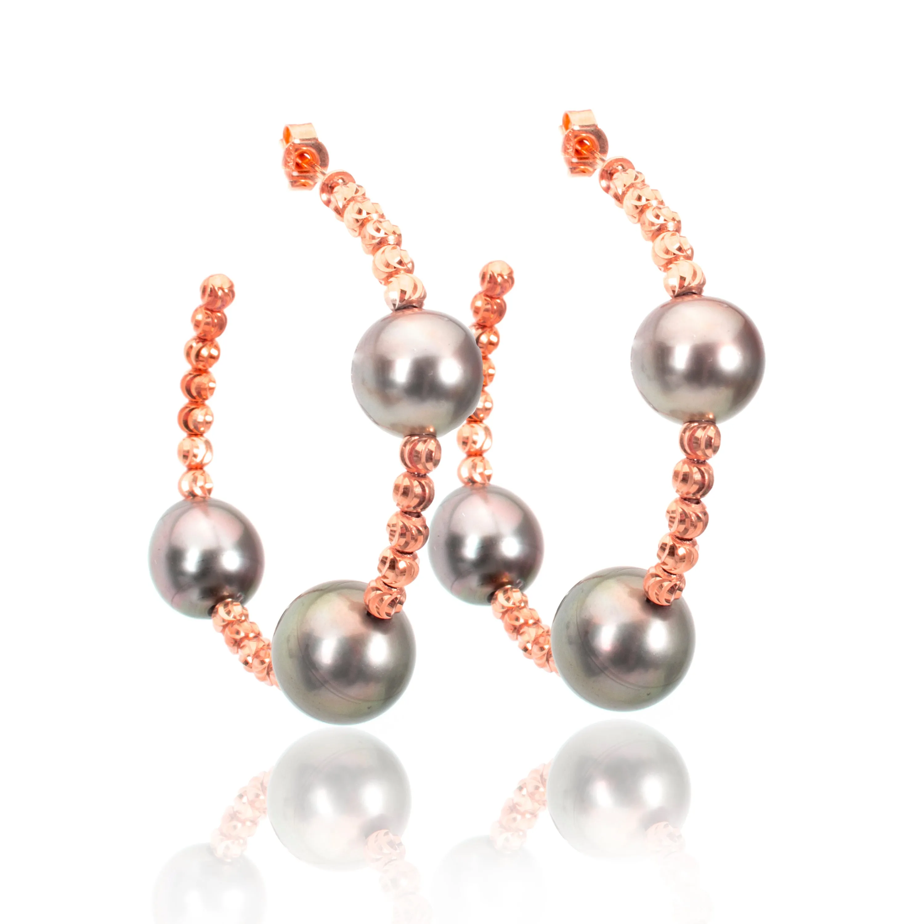 Pearl Hoops