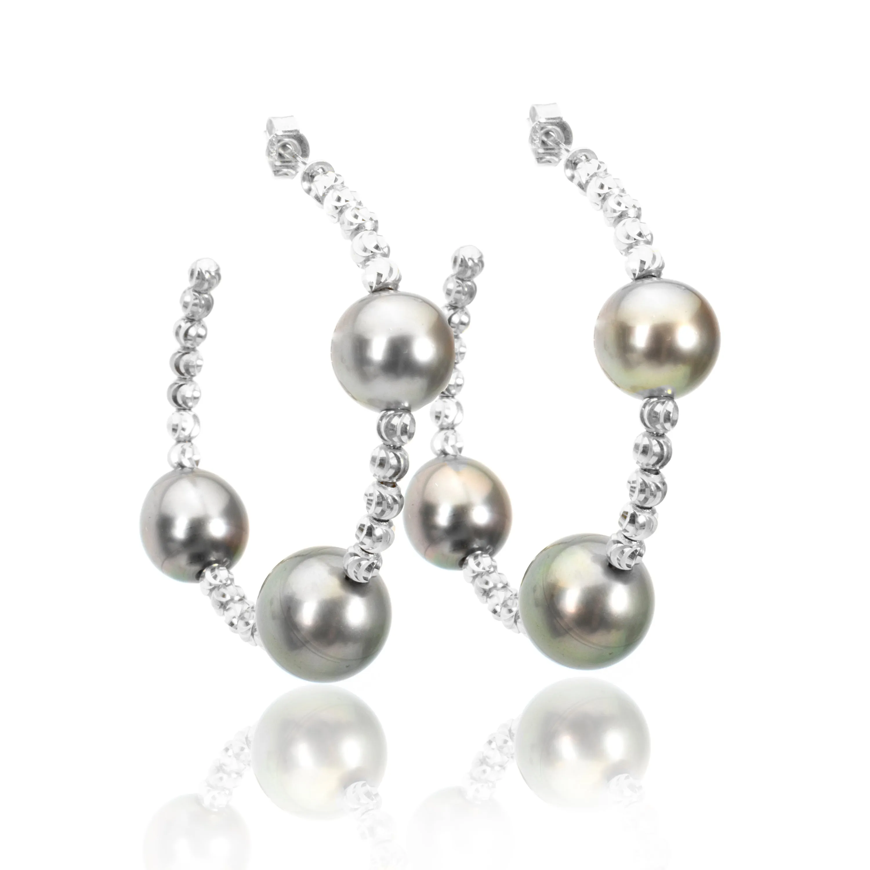 Pearl Hoops