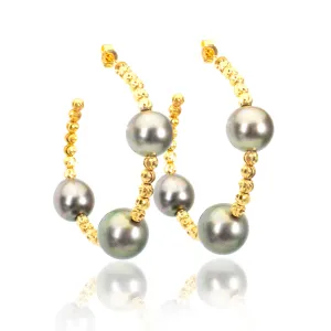 Pearl Hoops