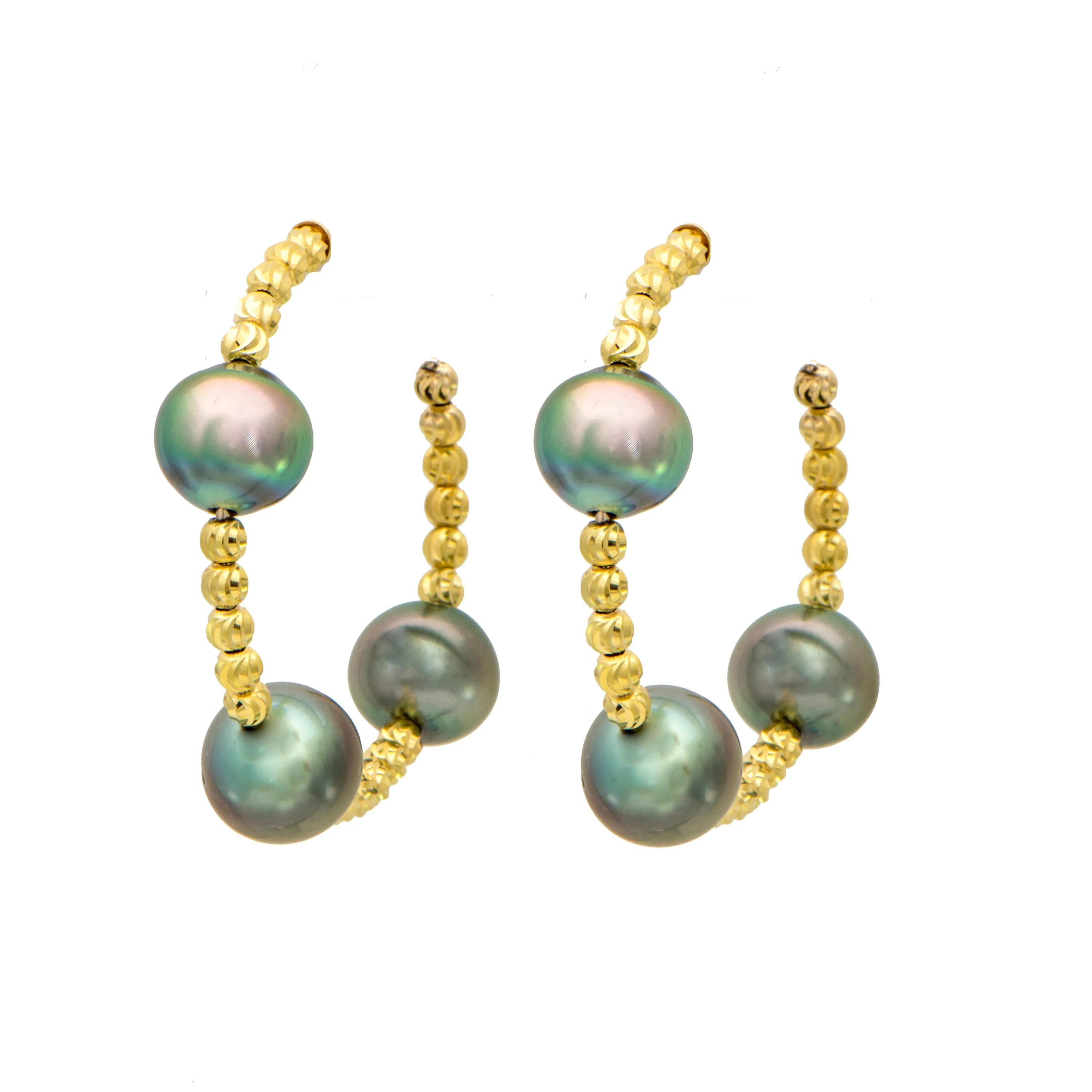 Pearl Hoops