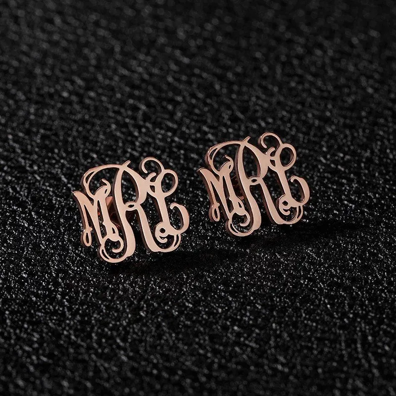 Personalized Stud Earrings