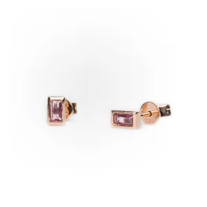 Pink Sapphire Baguettes