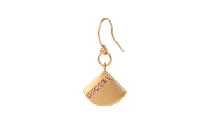 PINK SAPPHIRE STRIPE FAN DROP
