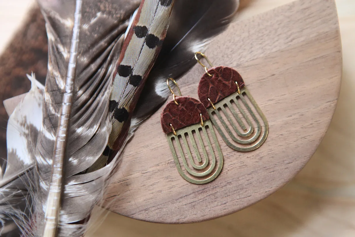 prism earrings