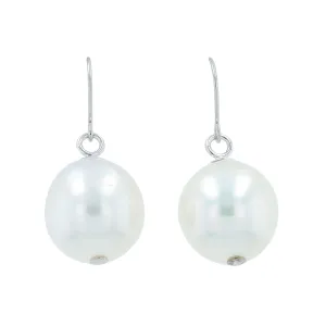 PT900 10 - 10.8 MM Pearl Earrings