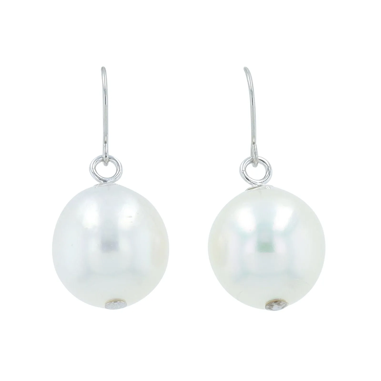 PT900 10 - 10.8 MM Pearl Earrings