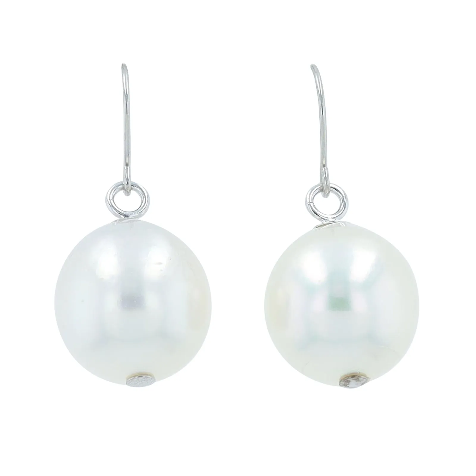 PT900 9 - 9.8 MM Pearl Earrings
