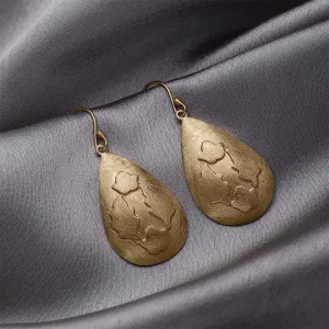 Pure Silver Earrings - Made With Golden Sunrays
