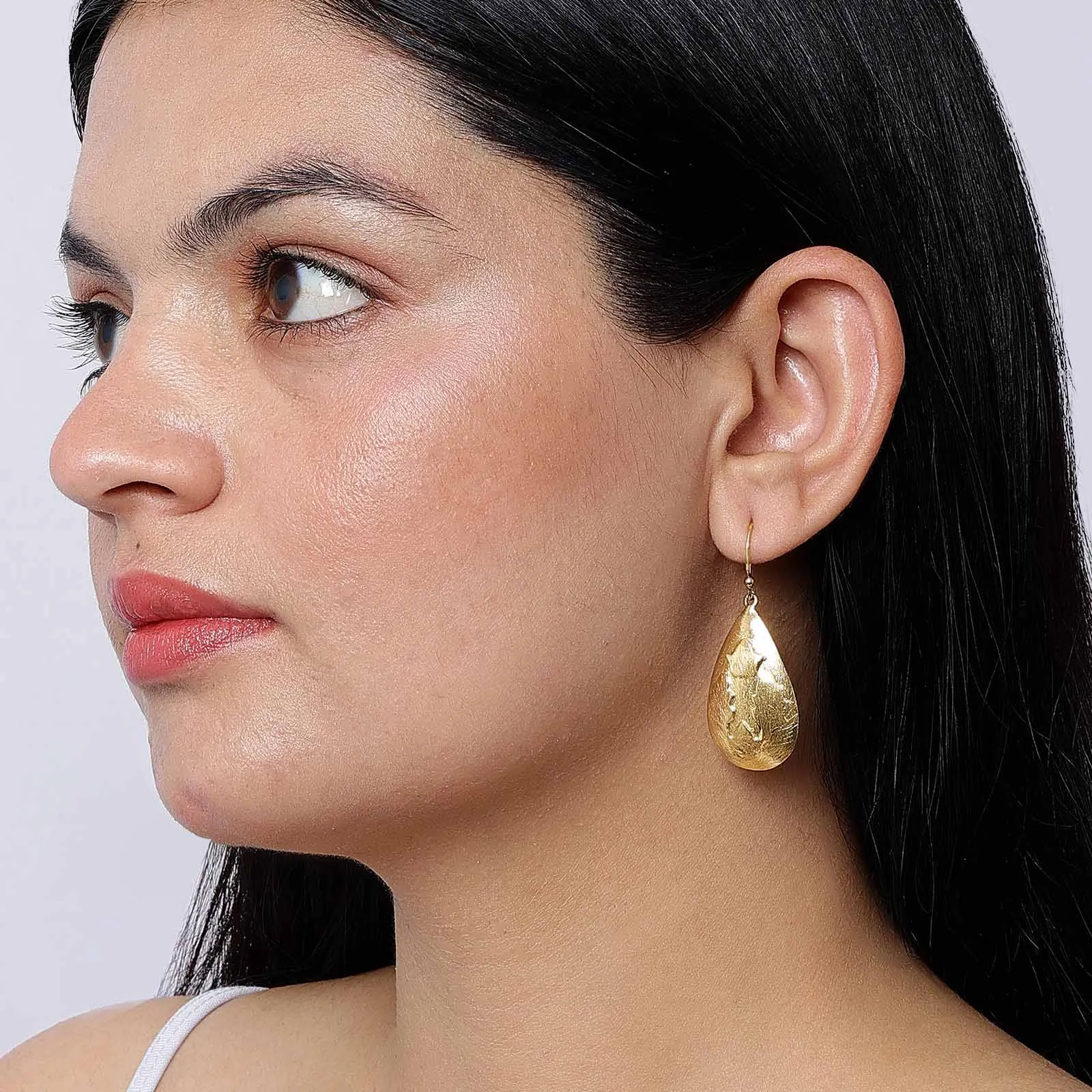 Pure Silver Earrings - Made With Golden Sunrays