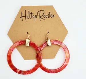 "Ruby Deb" Hoops
