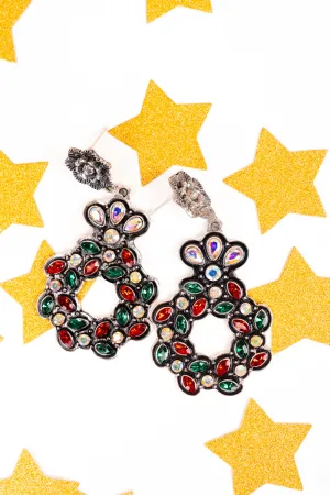 Radiant Rodeo Wreath Earrings