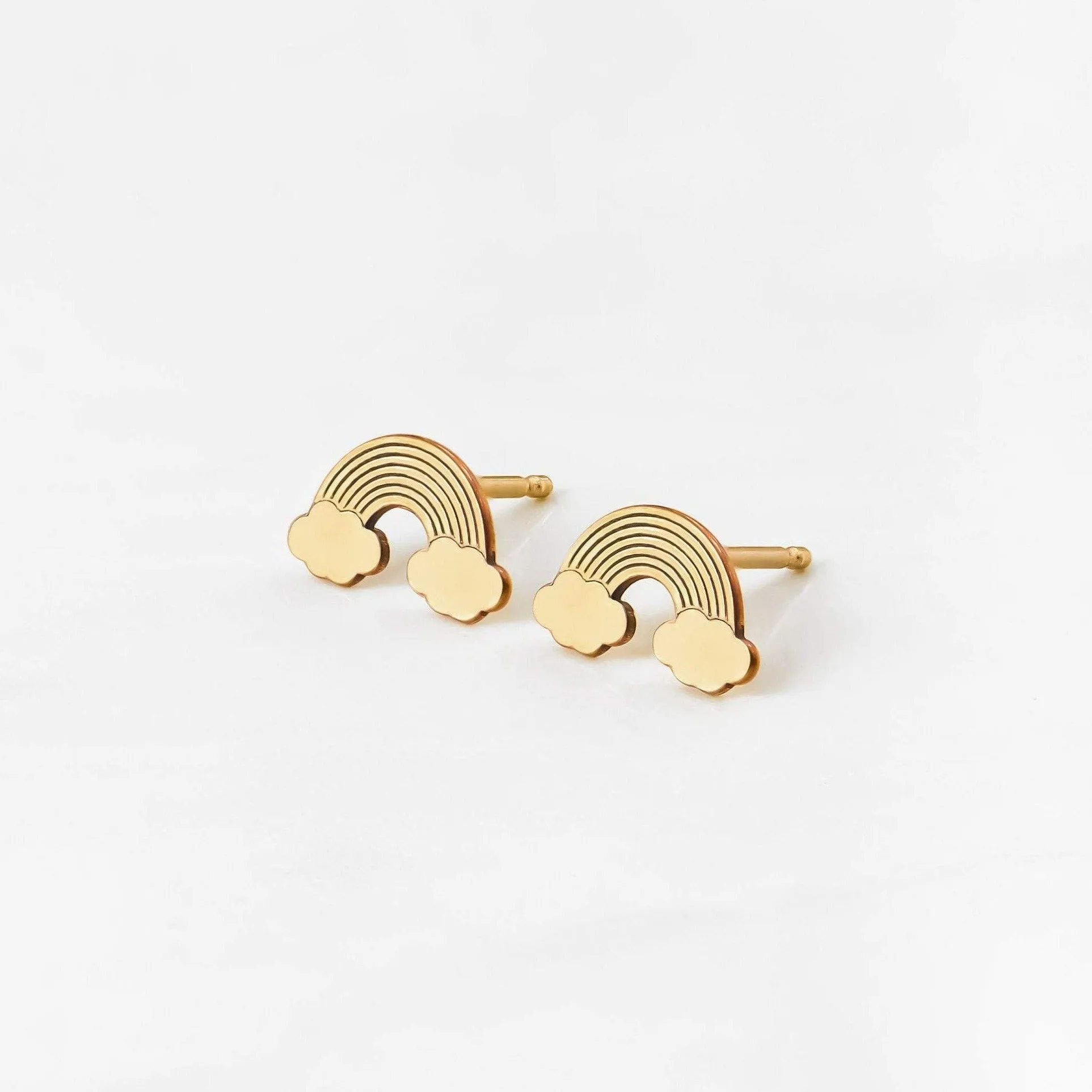 Rainbow Stud Earrings