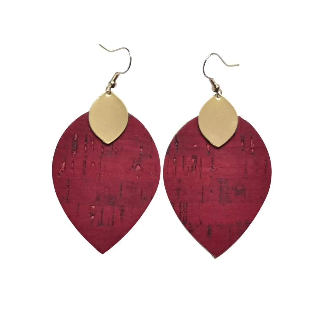 Red Cork Cora Earrings