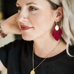 Red Cork Cora Earrings