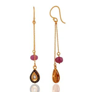 Red Siren Vintage Dangle Earrings - SOLD OUT