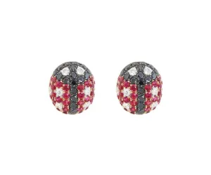 Ruby & Diamond Earrings CE120R