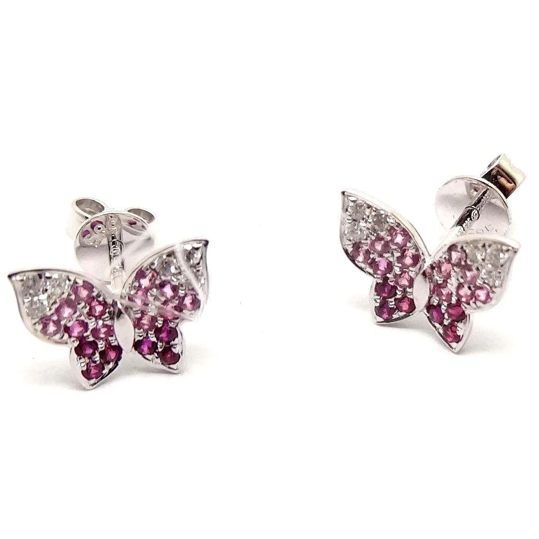 Ruby & Diamond Earrings CE75