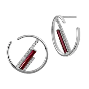 Ruby Earrings