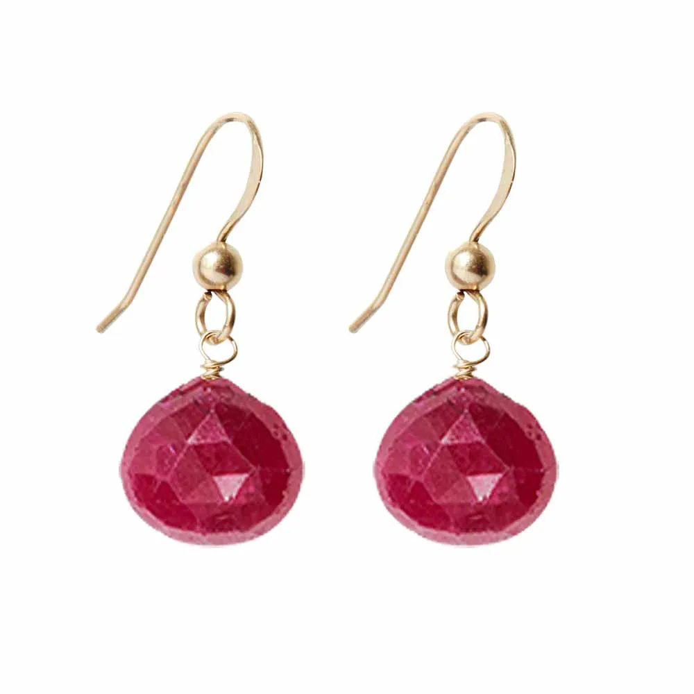 Ruby Earrings