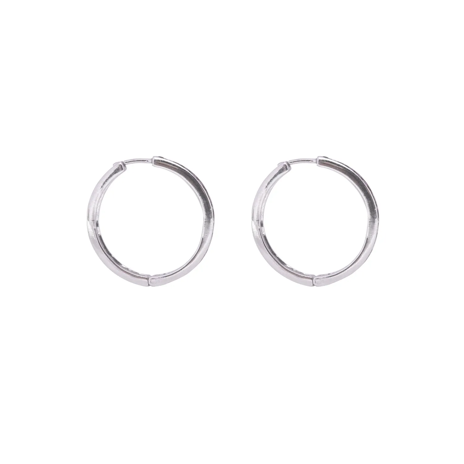 Ruby Elle Baguette Hoops