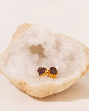 Ruby Post Earrings