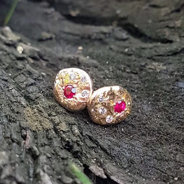 Ruby Studs