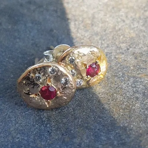 Ruby Studs